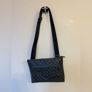 Like new Coach messenger bag and matching wallet